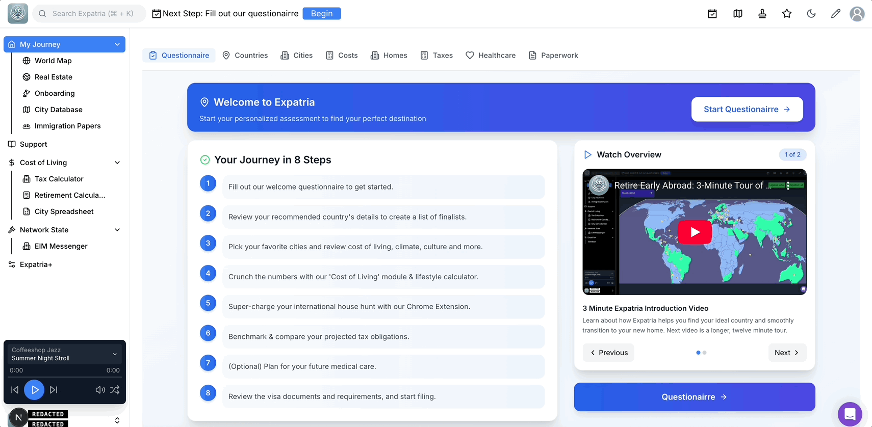 Step 1 - Create Your Profile